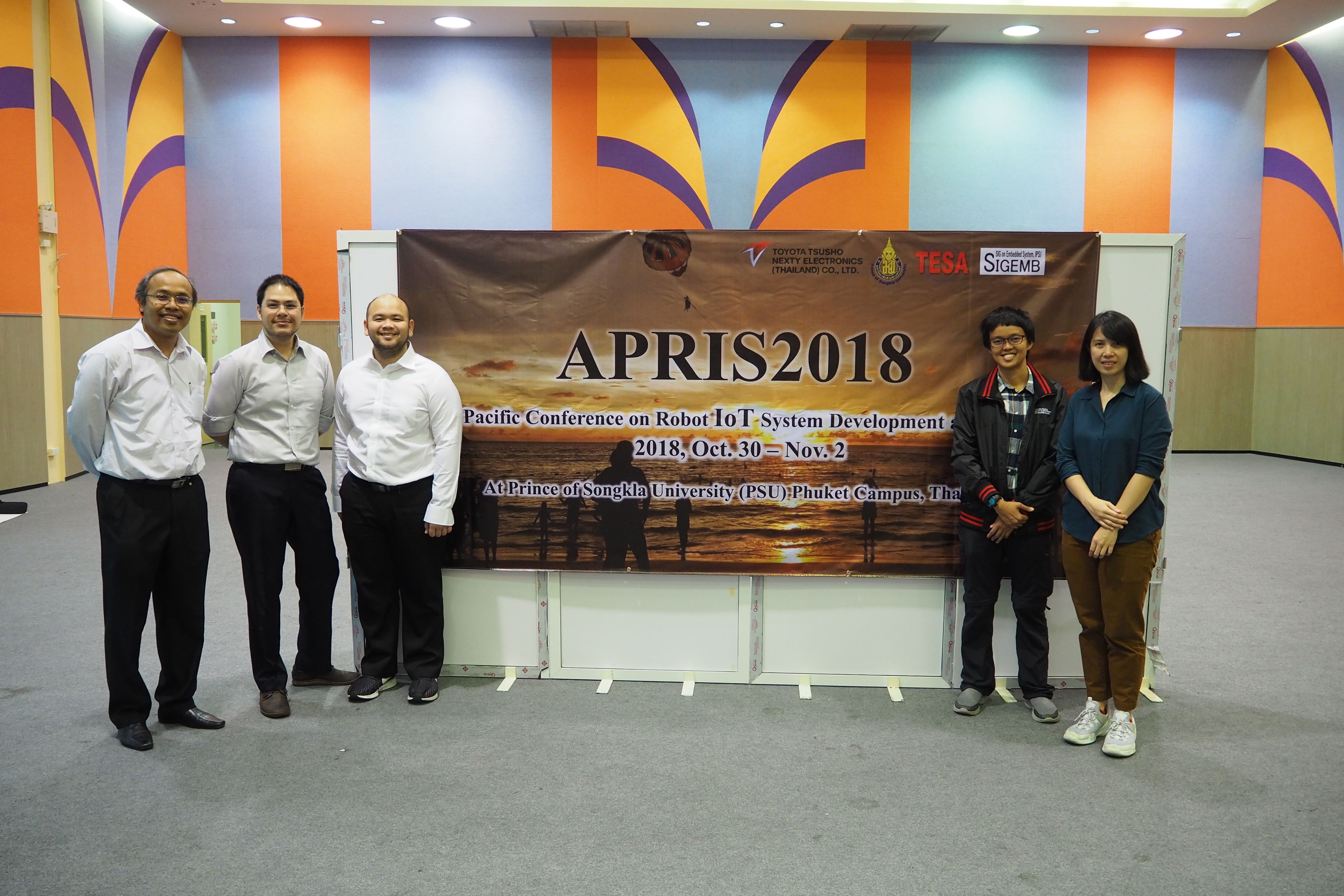 APRIS（Asia Pacific Conference on Robot IoT system Development and Platform) 2018