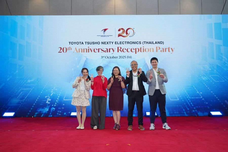 The 20th anniversary reception party of the company