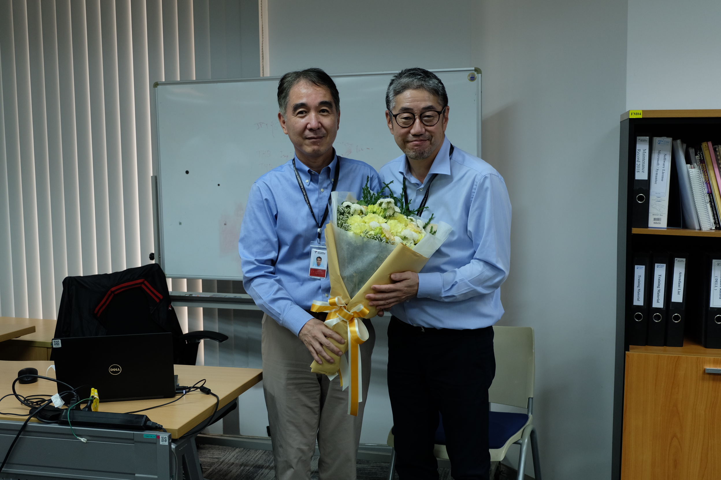 Nakayama san Farewell Ceremony